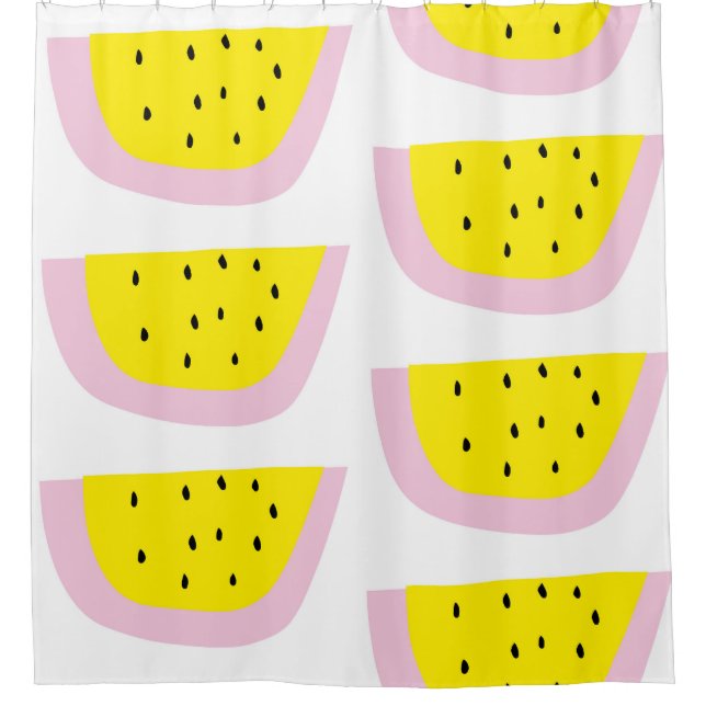 superCUTE WassermeloneDuschvorhang Duschvorhang (Vorderseite)