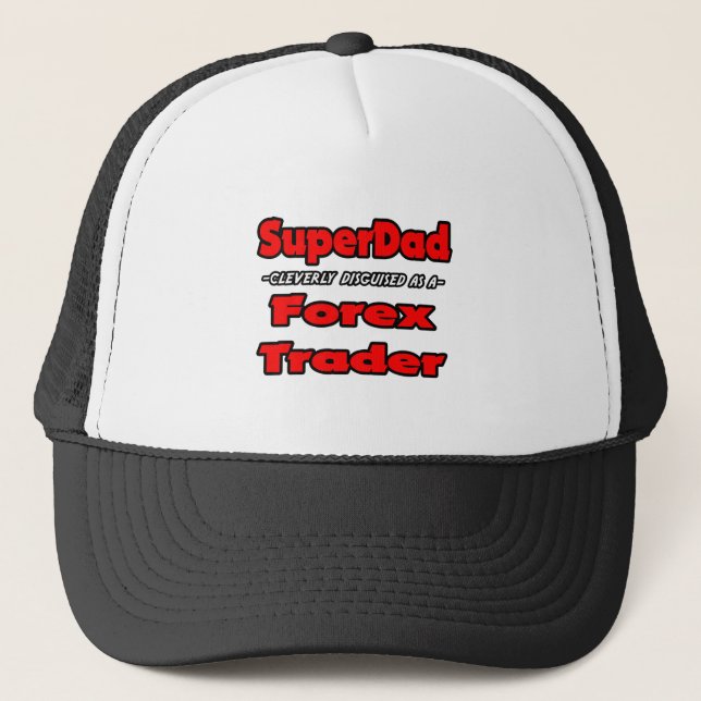 SuperDad...Forex Trader Truckerkappe (Vorderseite)