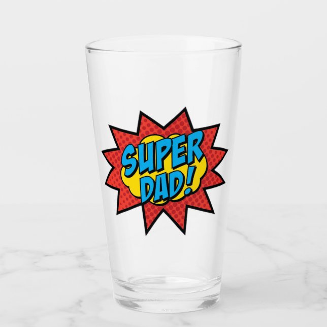 Superdad-Glas Glas (Vorderseite)