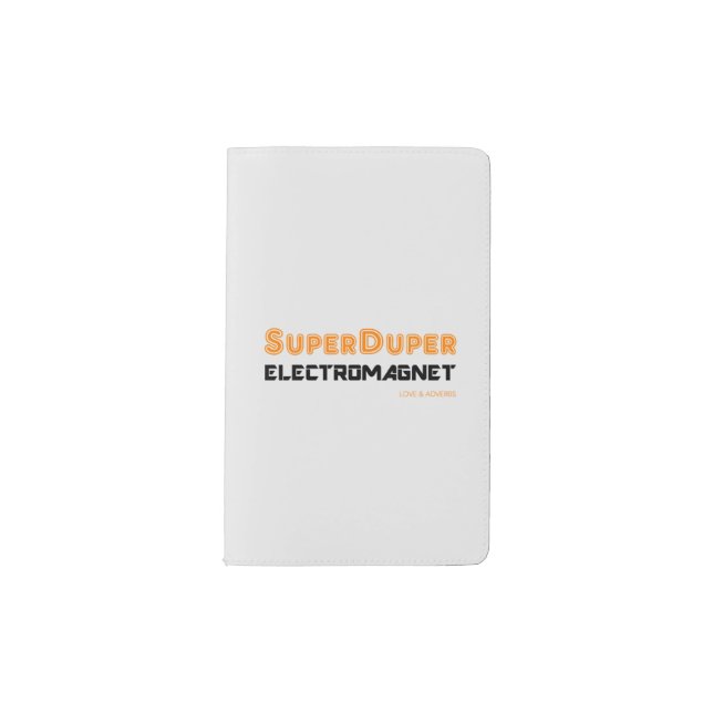 SuperDuper Elektromagnet Moleskine Taschennotizbuch (Vorderseite)