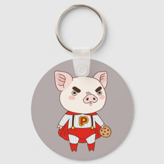 Superduper Piggy Schlüsselanhänger