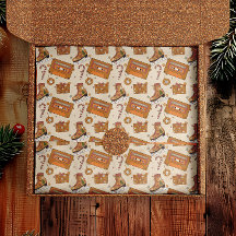 Superflorales Retro-Weihnachtsglück