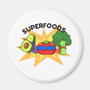 Superfood Funny Gemüse Puppe Magnet