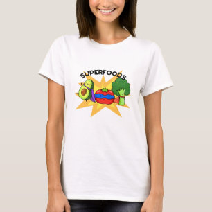 Superfood Funny Gemüse Puppe T-Shirt