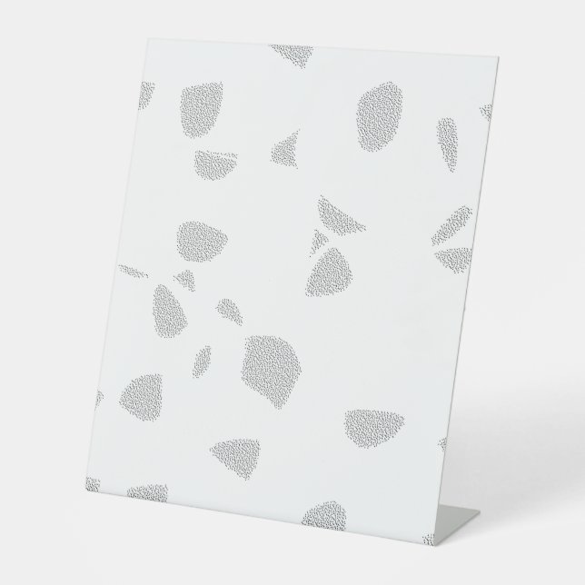 Superfood, Quecksilberpolsterzeichen Sockelschild (Vorderseite)