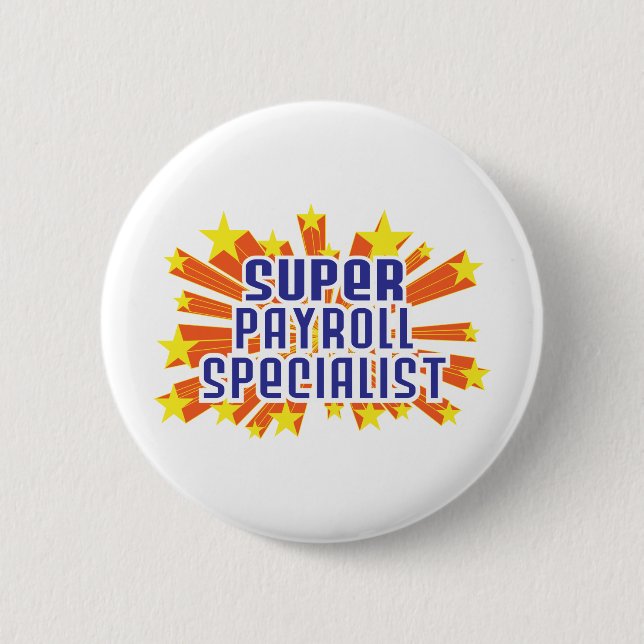 Supergehaltsabrechnungsspezialist Button (Vorderseite)