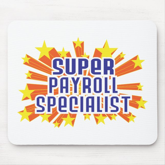 Supergehaltsabrechnungsspezialist Mousepad (Vorne)