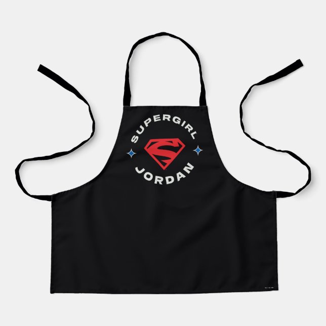 Supergirl Age of Heroes Circle S-Shield Schürze (Vorderseite)