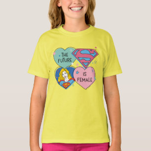 Supergirl aus dieser Welt Retro Grafik T-Shirt