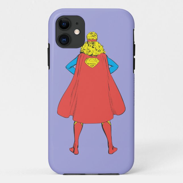 Supergirl Back View Case-Mate iPhone Hülle (Rückseite)