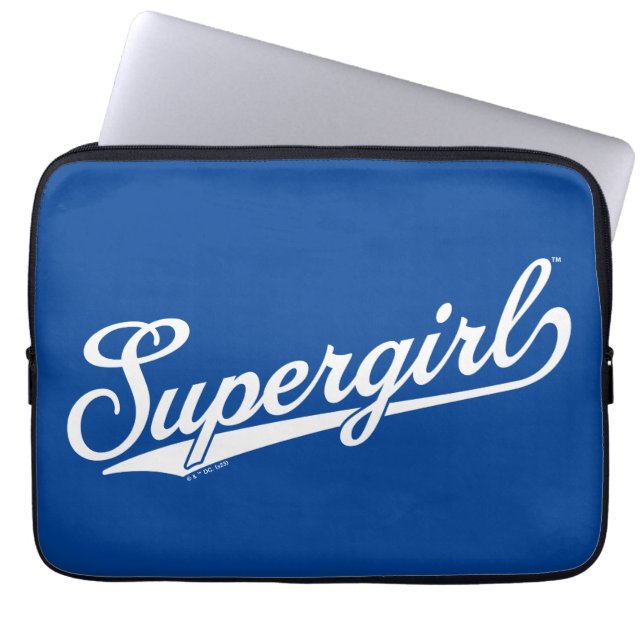 Supergirl Baseball All-Star-Logo Laptopschutzhülle (Vorderseite)