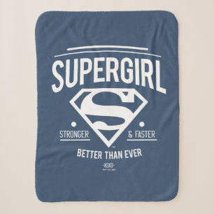 Supergirl Besser als je zuvor Retro-Grafik Sherpadecke