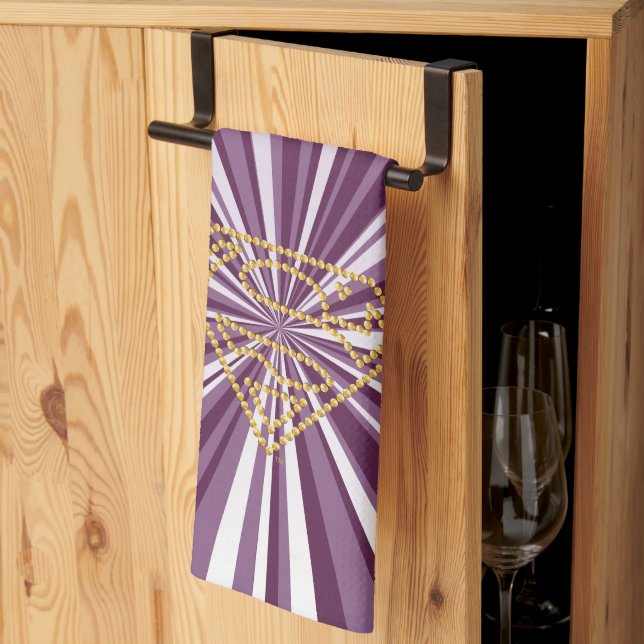 Supergirl bestickt S-Shield Geschirrtuch (Drittel gefaltet)