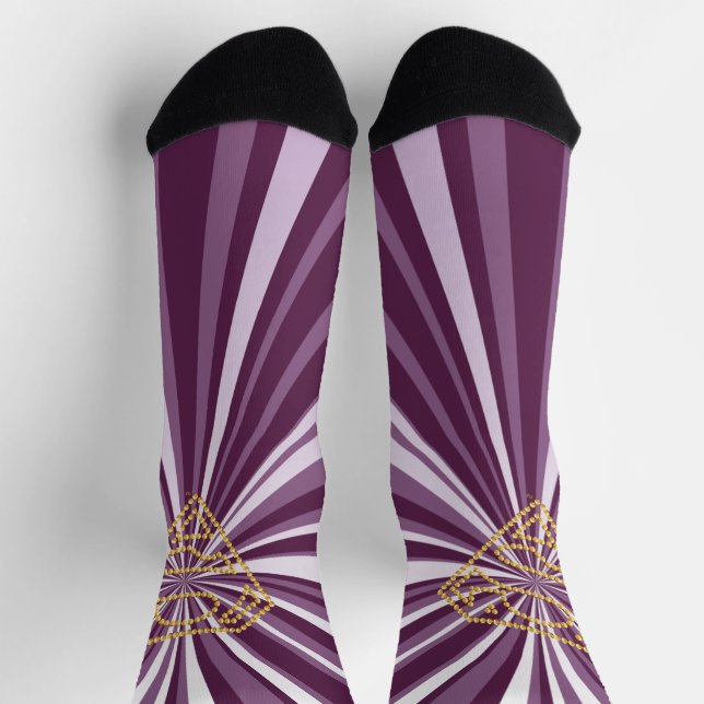 Supergirl bestickt S-Shield Socken (Oben)