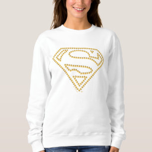 Supergirl bestickt S-Shield Sweatshirt