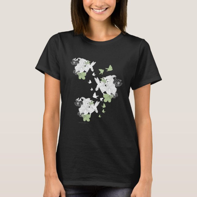 Supergirl Birds and Feathers T-Shirt (Vorderseite)