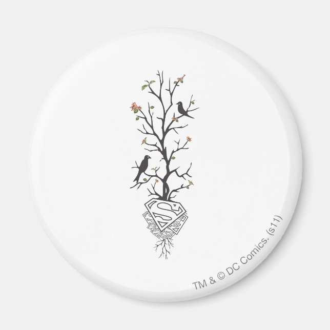 Supergirl Birds in the Tree Magnet (Vorne)