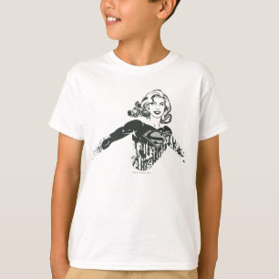 Supergirl Black and White Zeichnend 1 T-Shirt