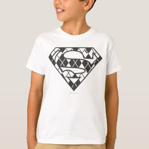 Supergirl Black Raute Logo T-Shirt