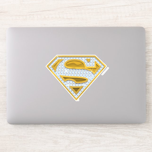 Supergirl Blue Jewels Aufkleber (Computer)