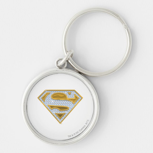Supergirl Blue Jewels Schlüsselanhänger (Vorne)