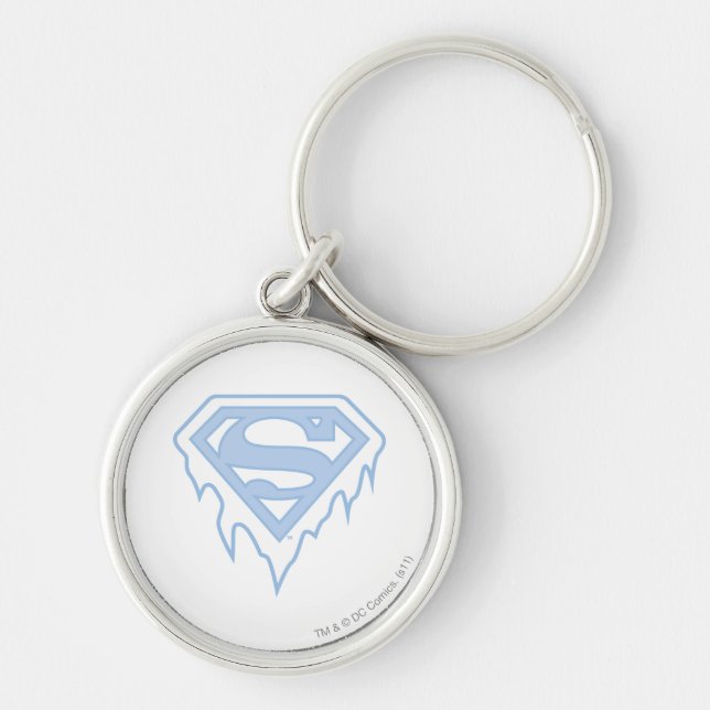 Supergirl Blue Logo Schlüsselanhänger (Vorne)