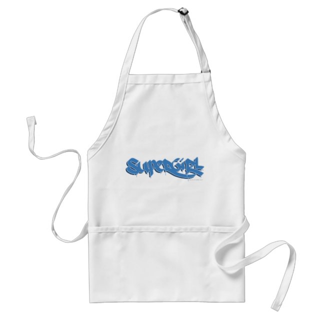 Supergirl Blue Logo Schürze (Vorne)