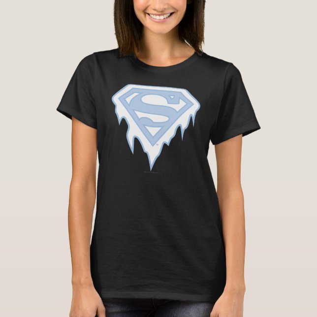 Supergirl Blue Logo T-Shirt (Vorderseite)