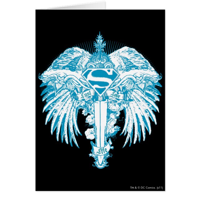 Supergirl Blue Wings (Devant)