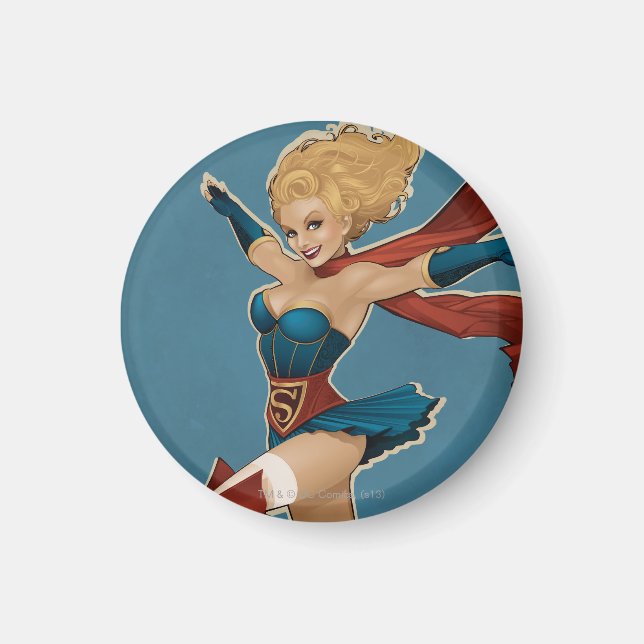 Supergirl Bombshell Magnet (Vorne)