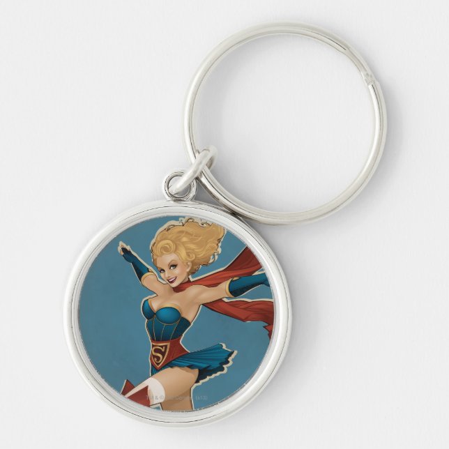 Supergirl Bombshell Schlüsselanhänger (Vorne)