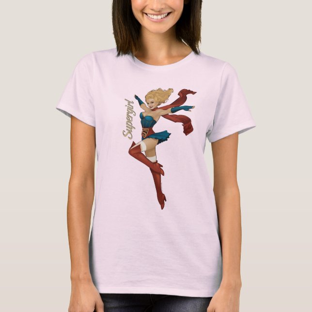 Supergirl Bombshell T-Shirt (Vorderseite)