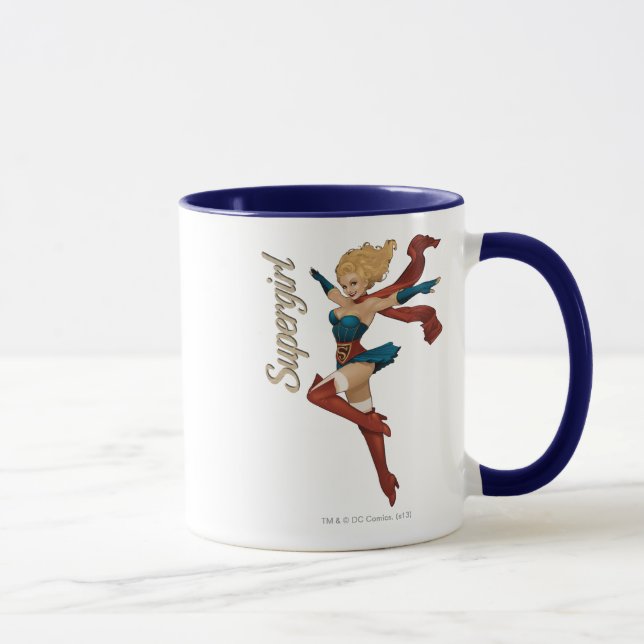Supergirl Bombshell Tasse (Rechts)