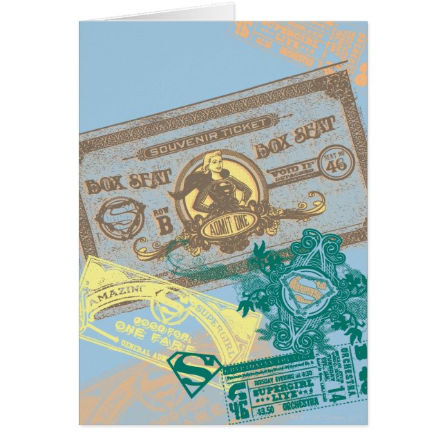 Supergirl Box Siège Bleu (Devant)