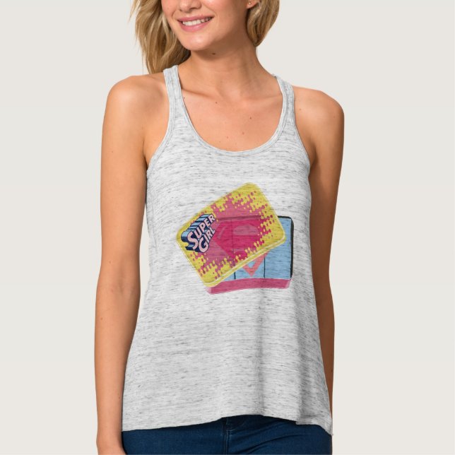 Supergirl Box Tank Top (Vorderseite)
