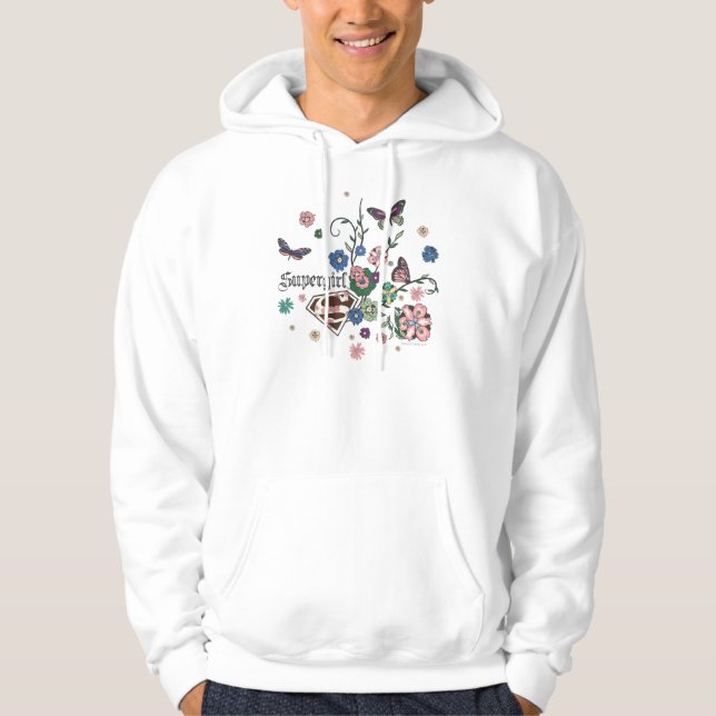 Supergirl Butterflies Hoodie (Vorderseite)