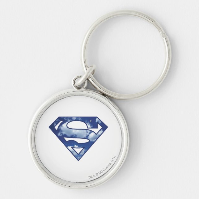 Supergirl Cloud Logo Schlüsselanhänger (Vorne)