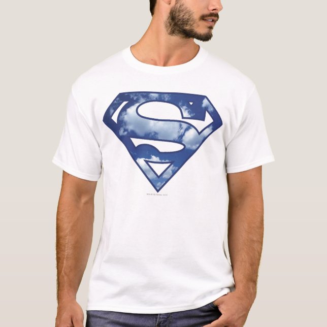 Supergirl Cloud Logo T-Shirt (Vorderseite)