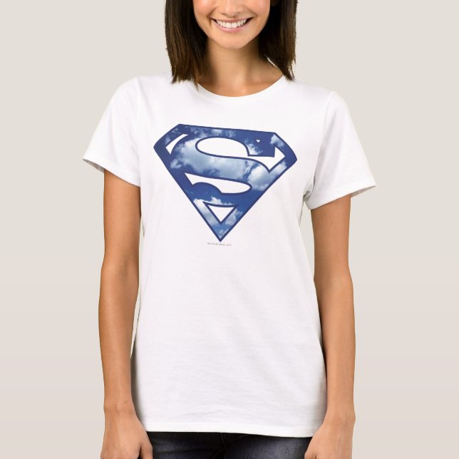 Supergirl Cloud Logo T-Shirt (Vorderseite)