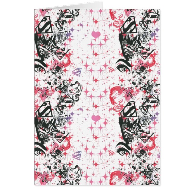 Supergirl Collage Motif (Devant)