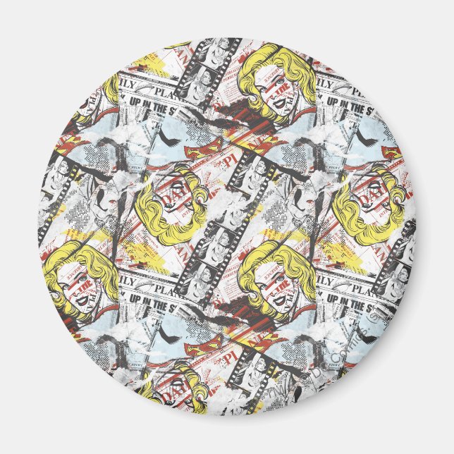 Supergirl Comic Capers Muster 2 Magnet (Vorne)