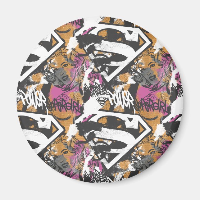 Supergirl Comic Capers Muster 3 Magnet (Vorne)