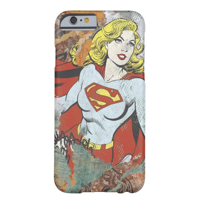 Supergirl Comic Capes 2 Case-Mate iPhone Hülle (Rückseite)