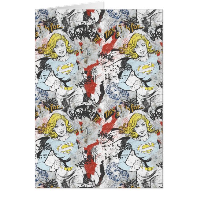 Supergirl Comic Capteurs Motif 9 (Devant)