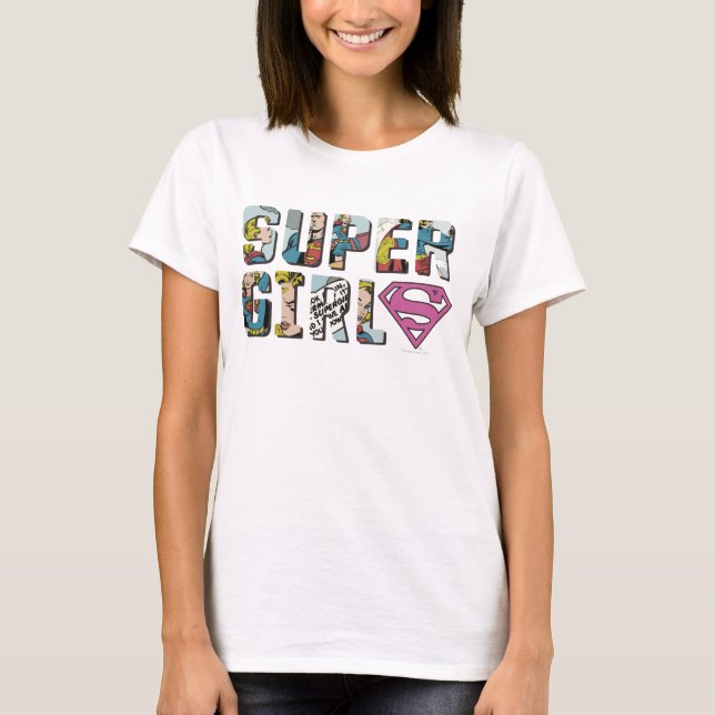 Supergirl-Comic-Logo 2 T-Shirt (Vorderseite)