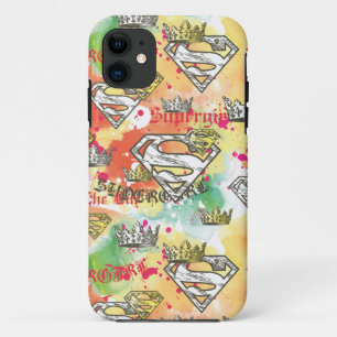 Supergirl Crown Pattern iPhone 11 Hülle