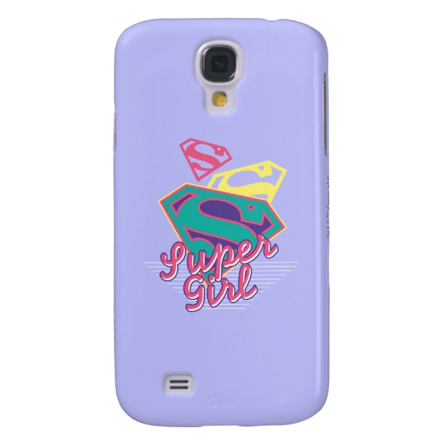 Supergirl Cursive Case-Mate Samsung Galaxy Hülle (Rückseite)
