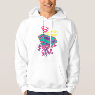 Supergirl Cursive Hoodie