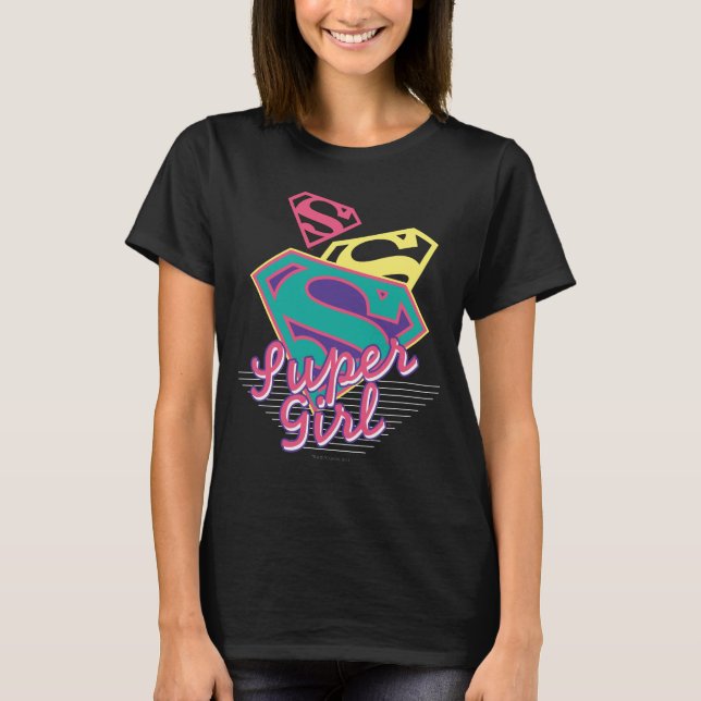Supergirl Cursive T-Shirt (Vorderseite)