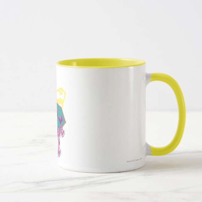 Supergirl Cursive Tasse (Rechts)